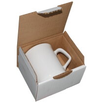 Stuksdoosje mok wit plano