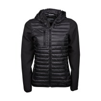 Ladies` Hooded Crossover Jacket