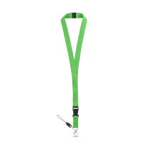 Lanyard 2cm SafetyLock Lichtgroen