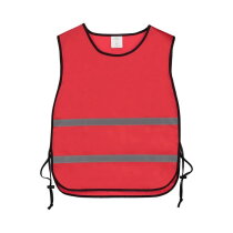 Trainingsvest polyester Rood relatiegeschenken