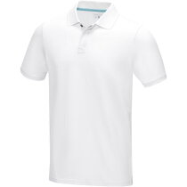 Graphite heren polo met korte mouwen GOTS biologisch textiel