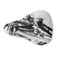 Full color RPET zadelhoes wit