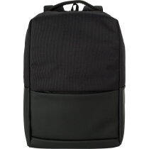 Polyester (600D) laptoptas Oscar zwart