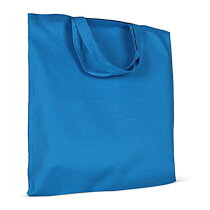 Schoudertas OEKO-TEX&reg; gekleurd kort 140g/m&sup2; 38x42 cm