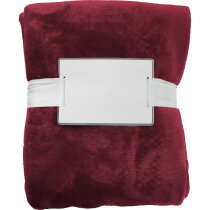 Flanellen fleece (280 gr/m²) deken Sean rood