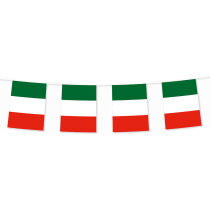 Vlaggenlijn landen, 5 meter bedrukken