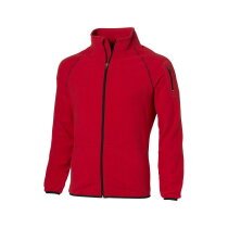Drop shot microfleece jack met volledige rits