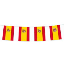 Vlaggenlijn landen, 5 meter bedrukken