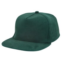 Brushed Honkbal Cap Bottle Green acc. Bottle Green