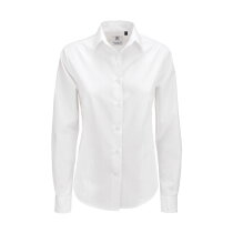 Ladies` LS Poplin Shirt - SWP63