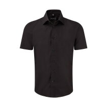 Fitted Short Sleeve Stretch Shirt