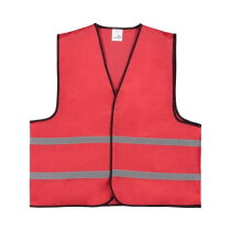 Promo Vest Polyester XL Rood relatiegeschenken