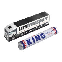 Mini truck met rol King pepermunt