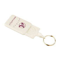 Winkelwagenmunt sleutelhanger