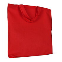 Schoudertas OEKO-TEX&reg; gekleurd kort 140g/m&sup2; 38x42 cm