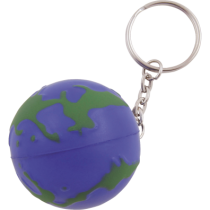 Sleutelhanger stresswereldbol bedrukken bedrukken