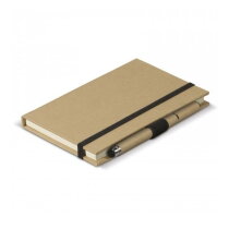 Kartonnen notitieboek A6 + pen bedrukken bedrukken