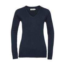 Ladies’ V-Neck Knitted Pullover
