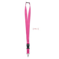 WIDE LANY Lanyard fuchsia