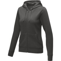 Theron dames hoodie met ritssluiting