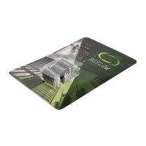 A6 kaart met blokjes pepermunt