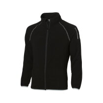Drop shot microfleece jack met volledige rits