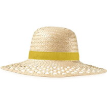 Rieten hoed "Yuca" bedrukken bedrukken