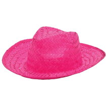 Promo Strohoed Roze acc. Roze