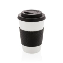 Herbruikbare koffiebeker 270ml, zwart
