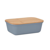 THURSDAY Lunchbox PP bamboe deksel 1L Petrol