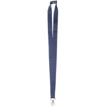 Neklint 2 cm met veiligheidssluiting Navy