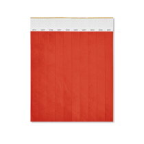 TYVEK 1 Vel met 10 event armbandjes