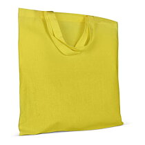 Schoudertas OEKO-TEX&reg; gekleurd kort 140g/m&sup2; 38x42 cm