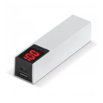 Powerbank met power indicator 2600mAh bedrukken