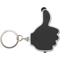 ABS 2-in-1 sleutelhanger Melvin zwart