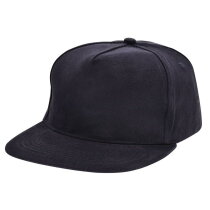 Brushed Honkbal Cap Zwart acc. Zwart relatiegeschenken