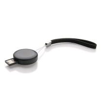 Ronde USB stick - 8 GB, zwart