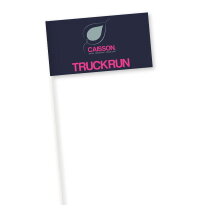 Papieren vlaggetje 11,5 x 24 cm, 150 g/m&sup2;