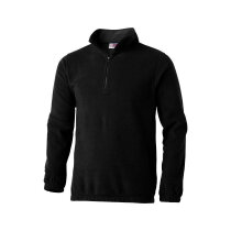Montana fleece met kwart-ritssluiting