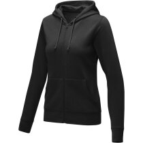 Theron dames hoodie met ritssluiting