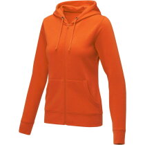 Theron dames hoodie met ritssluiting