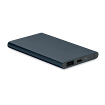 POWERFLAT C 4000 mAh Power Bank Type C Marineblauw