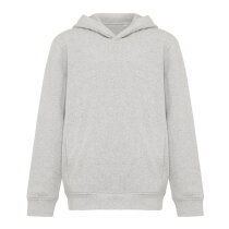 Iqoniq Yengo kids recycled katoen hoodie met steekzakken