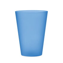 FESTA Herbruikbare event beker 300ml Transparant Blauw