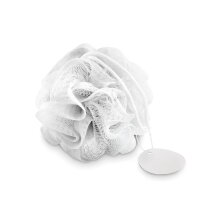 PUF Douche puff wit bedrukken