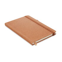 BAOBAB A5 notebook van recycled PU bruin