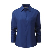 Long Sleeve Poplin Blouse