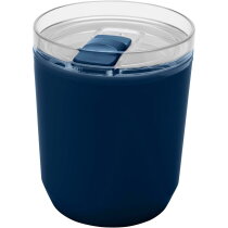 Hudson 180 ml dubbelwandige beker van gerecycled plastic