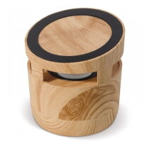 Houten speaker 3W & draadloos laadstation 5W