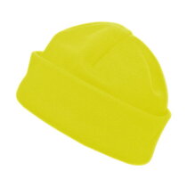 Polyester fleece (200 gr/m&sup2;) muts Elliana geel